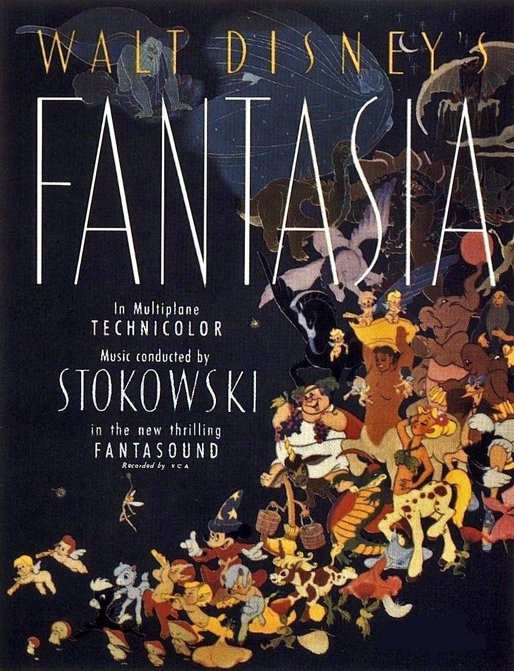 Movie Posters # 35 - 8 x 10 Tee Shirt Iron On Transfer Fantasia