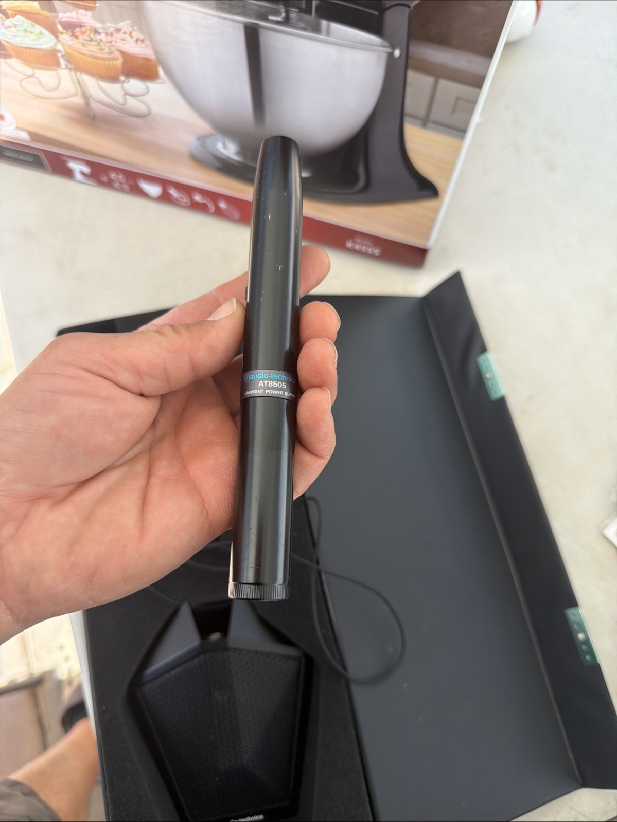 Audio-Technica AT-871 Unidirectional Condenser Boundary Mic UNTESTED