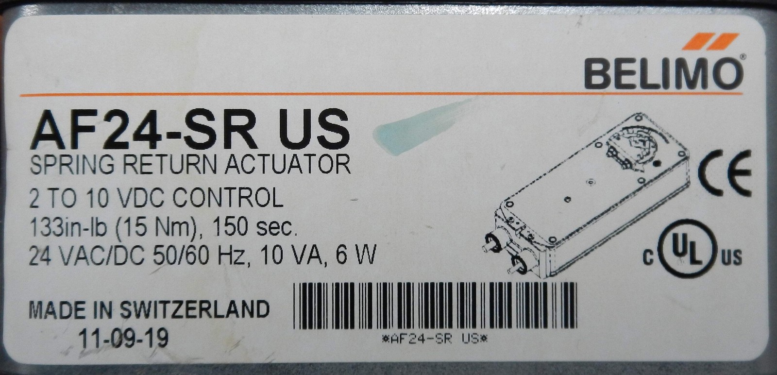 BELIMO AF24-SR US