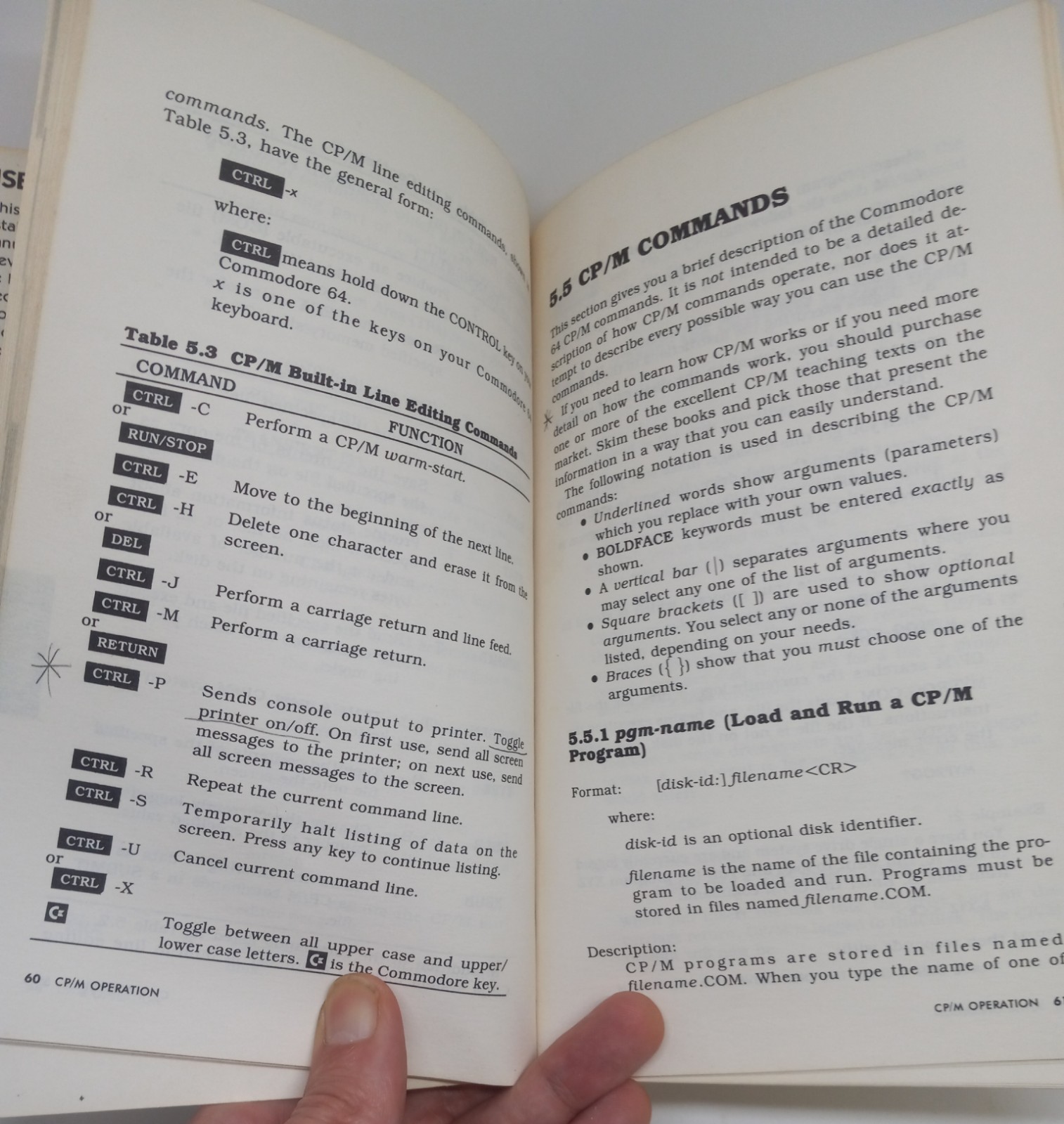 Vintage 1983 Commodore 64 CP/M Operating System User’s Guide + Registration Card