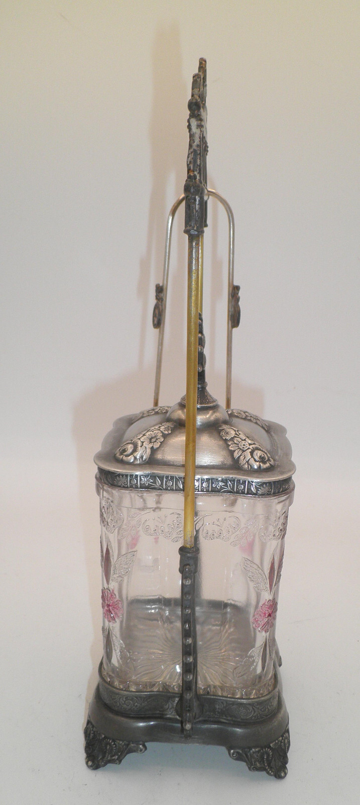 Webster pickle castor silverplate