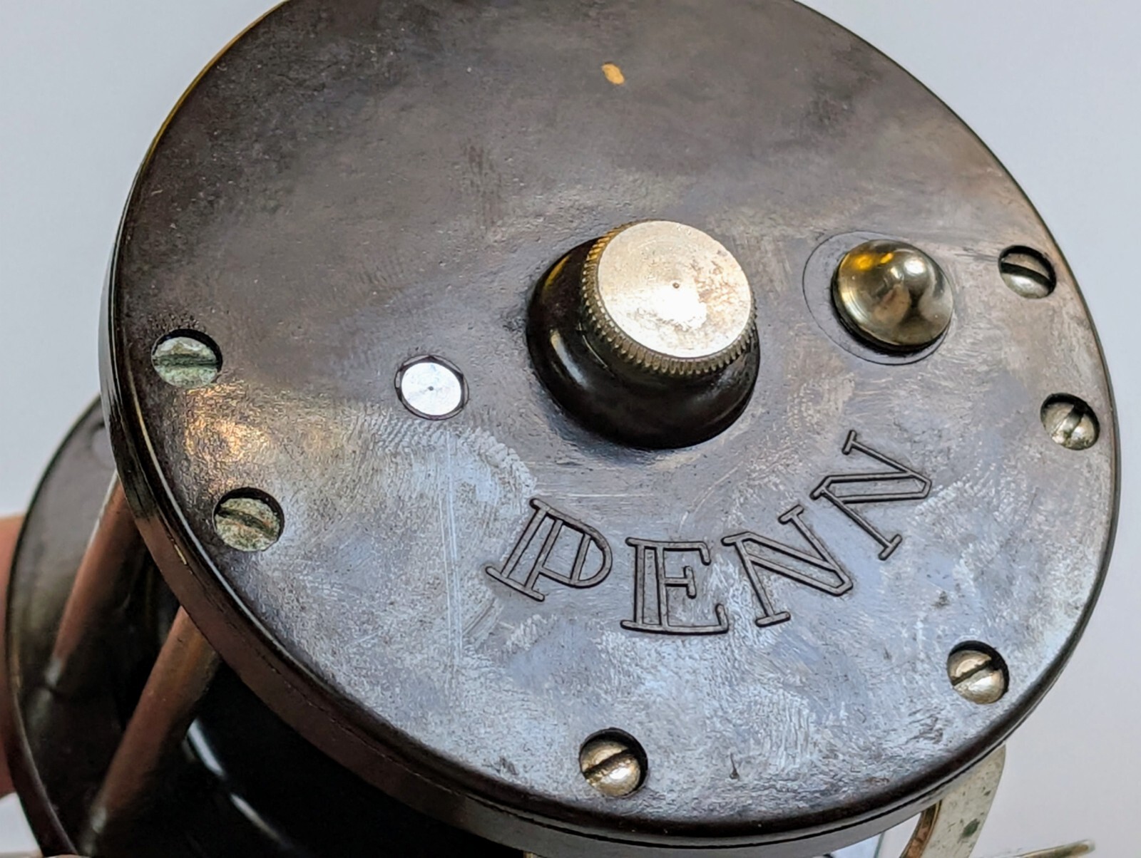 Penn Reels Sea Boy 85 Fishing Reel Vintage USA Mackerel Cod Boxed Nickel Plated