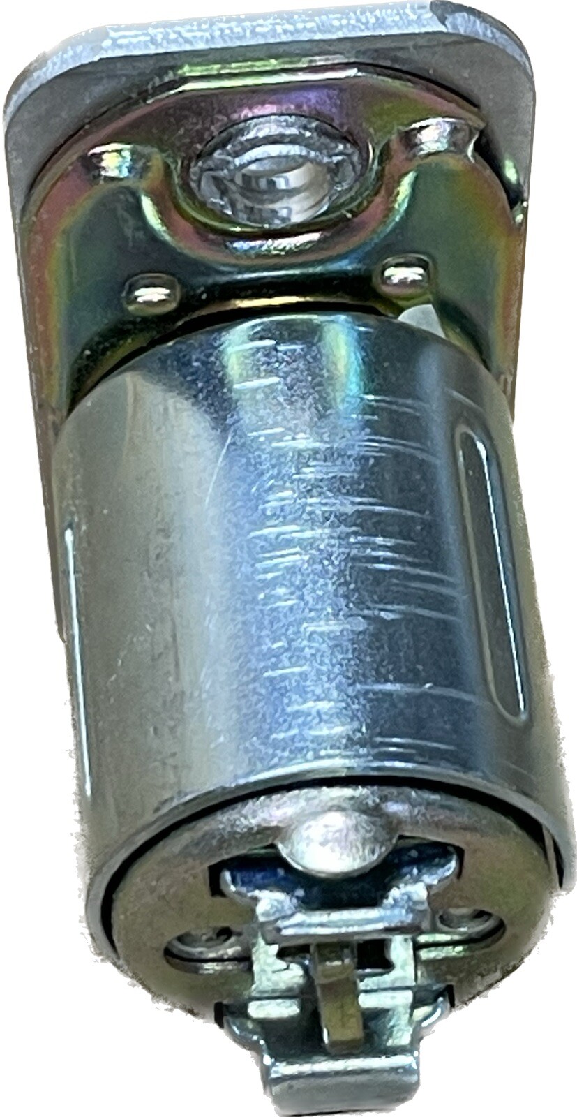 Falcon 2-1/8" Rounded Square 1" Face Spring Latch W-Series Satin Chrome + Strike