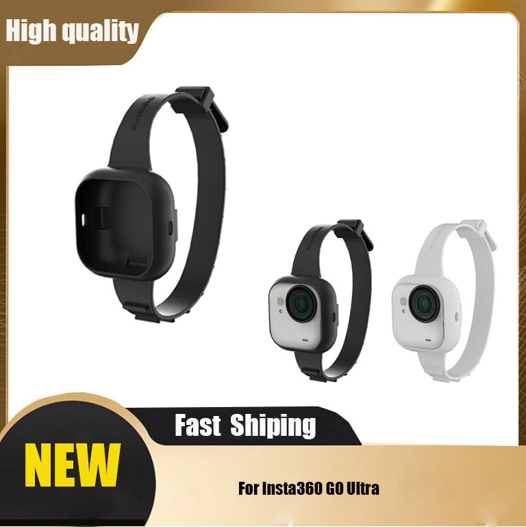 Wrist Strap Silicone Protective Cover For Insta360 GO Ultra Adjustable SUK