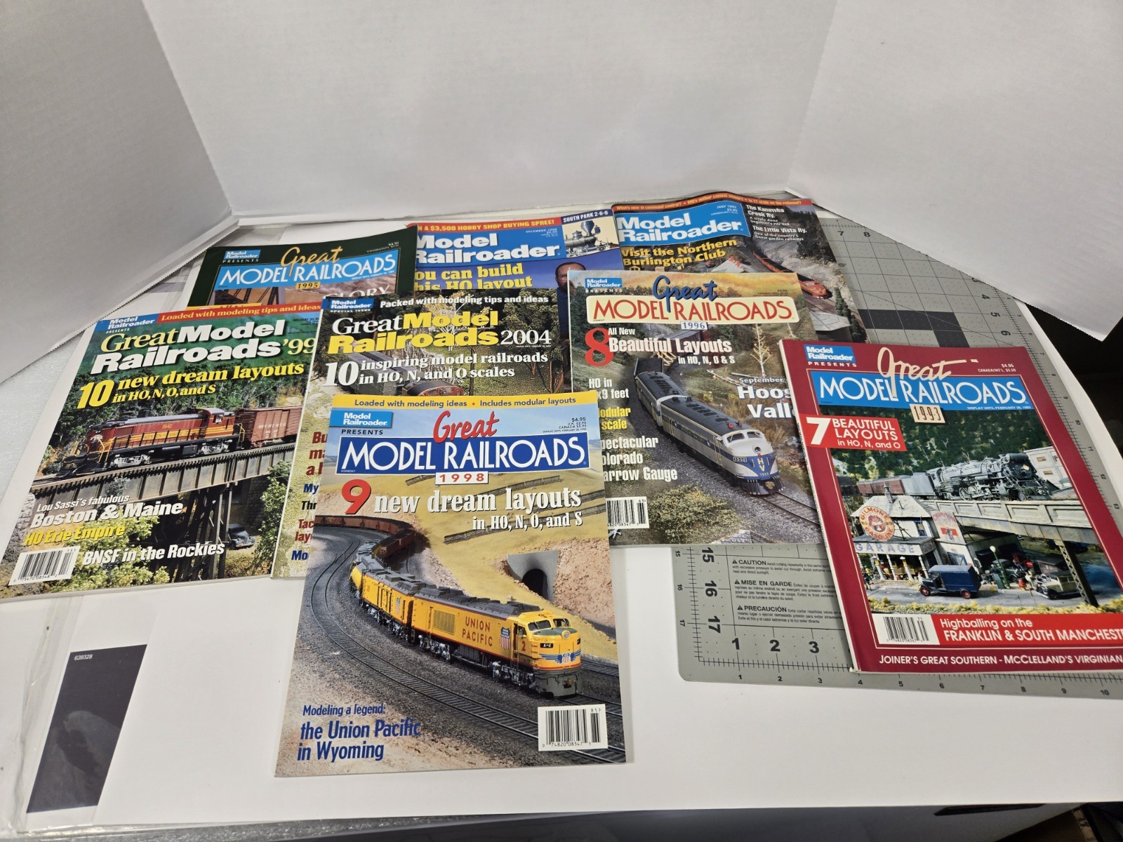 Great Model Railroads Magazine Lot (1993–2004) Model Railroader Specials HO N O