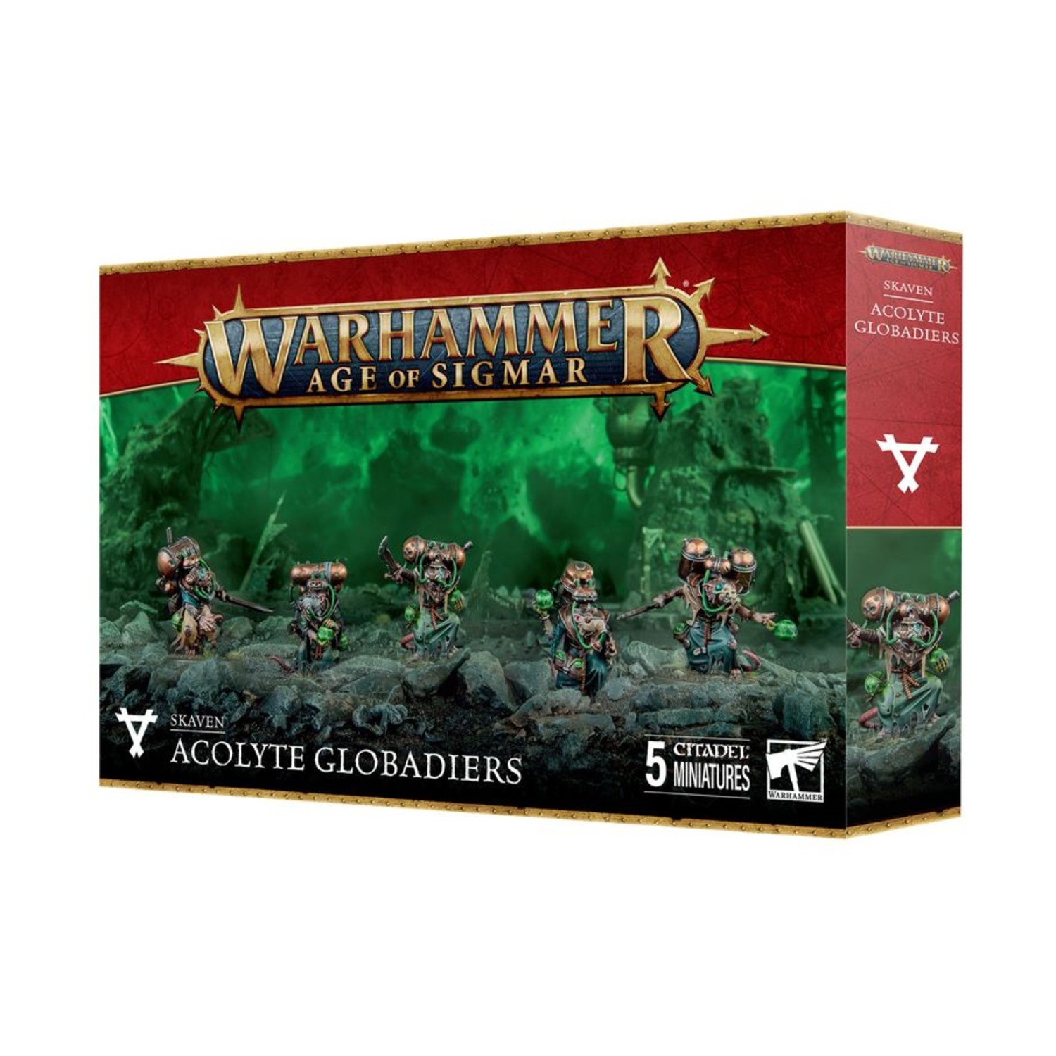 GW Age of Sigmar Skaven Acolyte Globadiers SW (New)