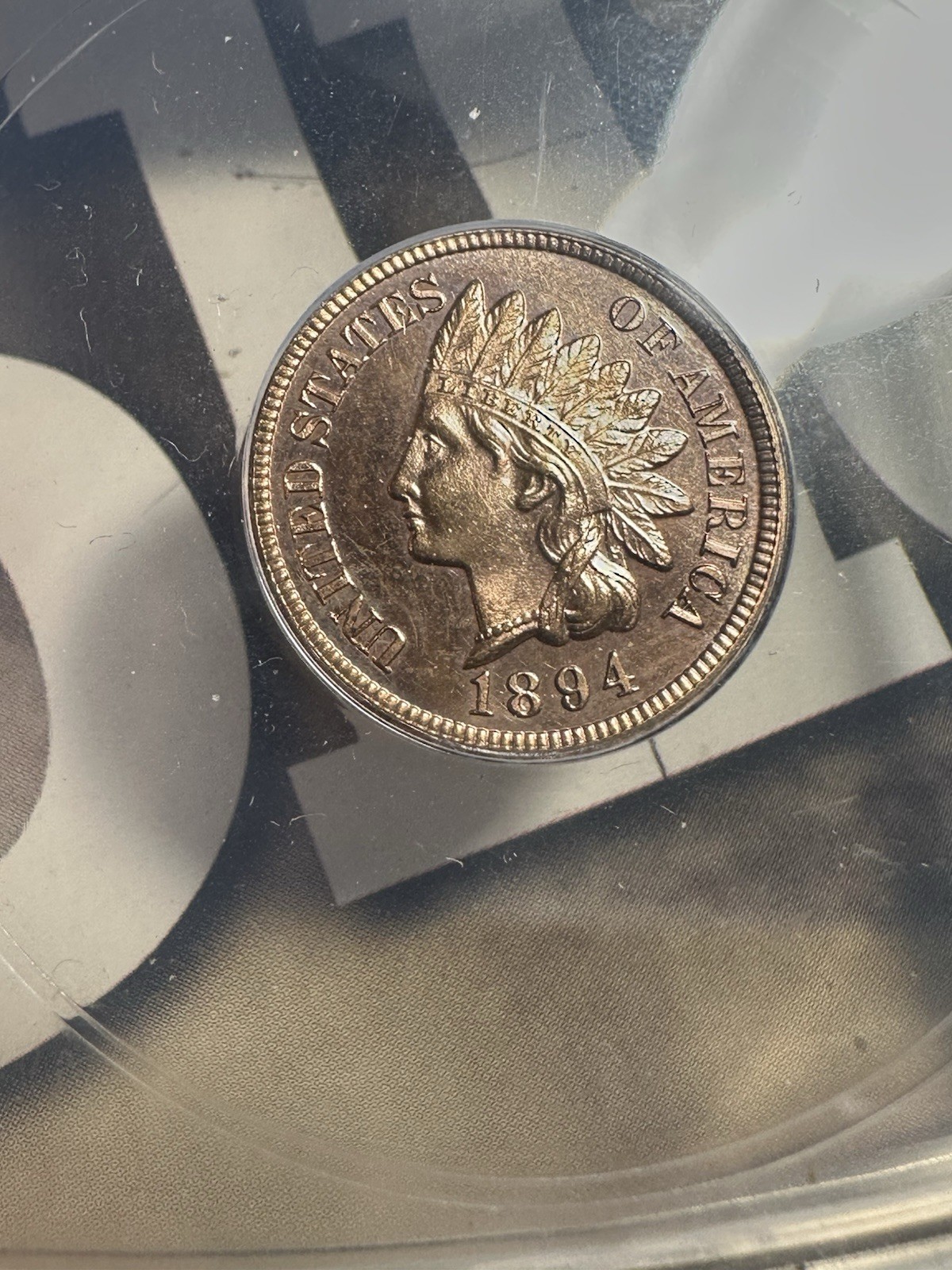1894 Proof IHC Anacs PF64 RED Indian Head Cent