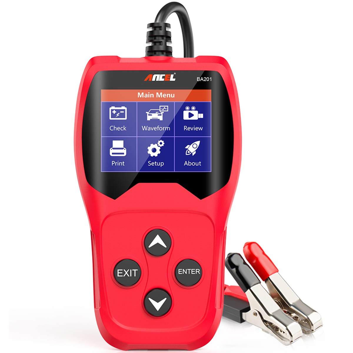 Digital 12V Car Load Battery Tester Analyzer Test Charging Cranking 100-2000CCA