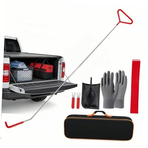 Car Tool Set, Cargo Grabber Retriever Tool - Upgraded Extendable Pickup Truck