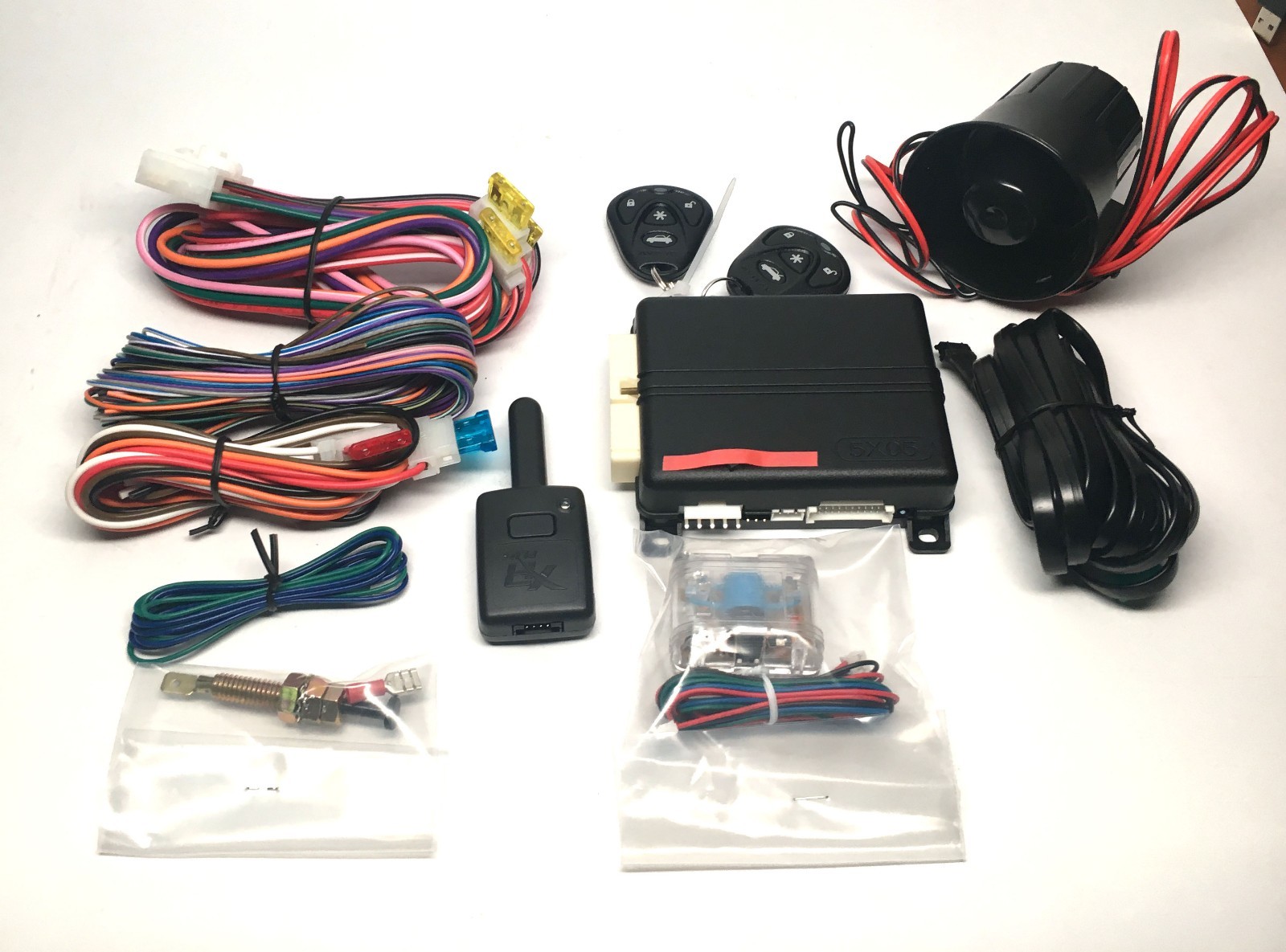 Avital 5105L Alarm & Remote Starter Plus DB3 Bypass Module Package 1500 Ft