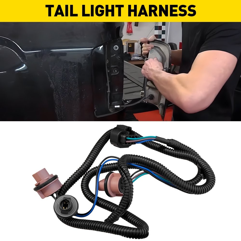 Tail Light Socket Wire Harness Driver Side For Chevy Silverado 2014-15 23141278