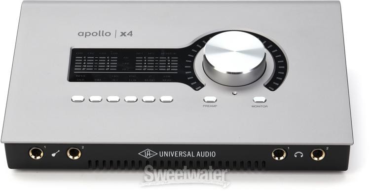 Universal Audio Apollo x4 Gen 2 Essentials+ Thunderbolt Audio Interface with UAD