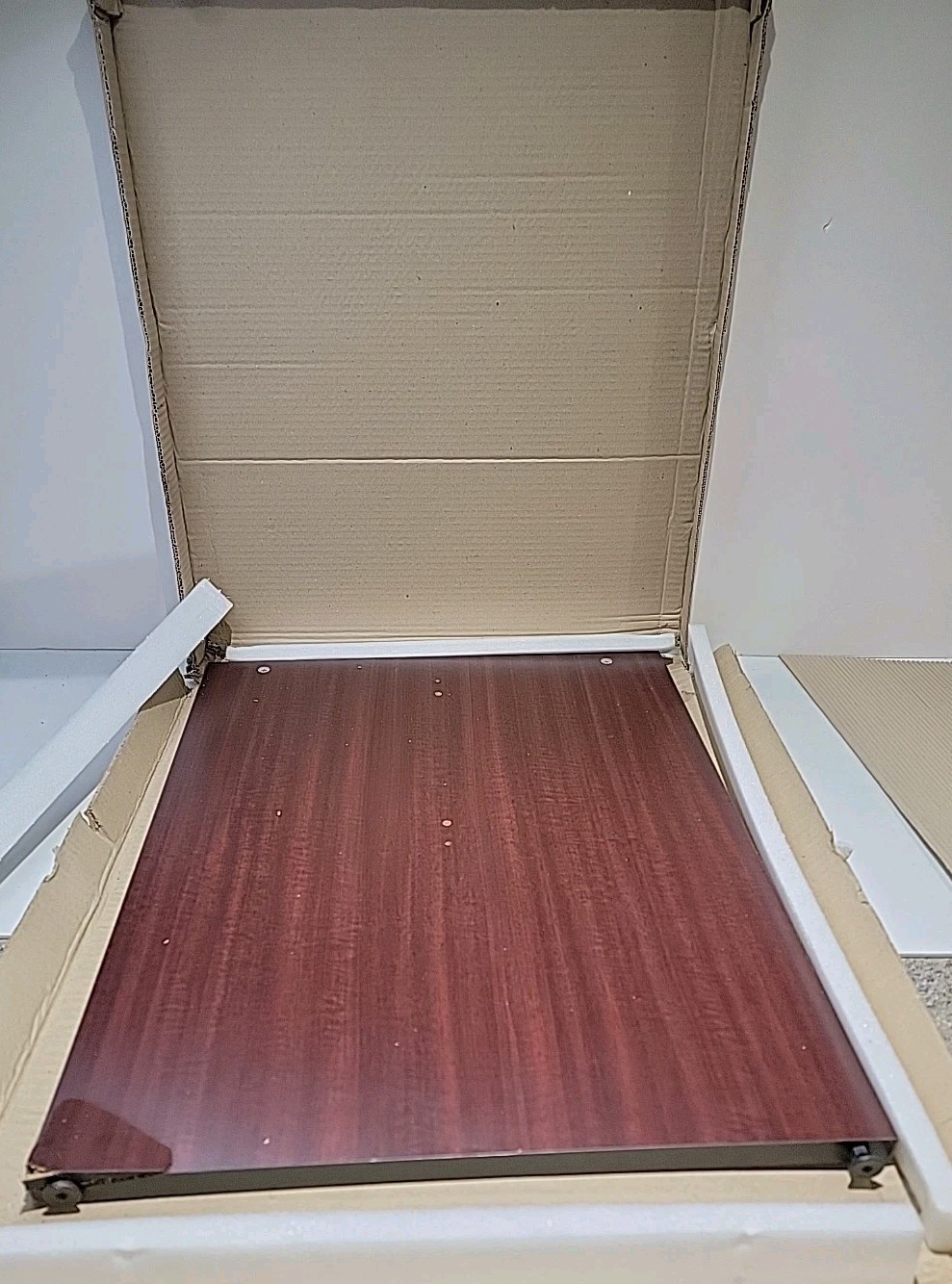 Regency Conference Table Mahogany Damaged! Only Includes BOX B See Images
