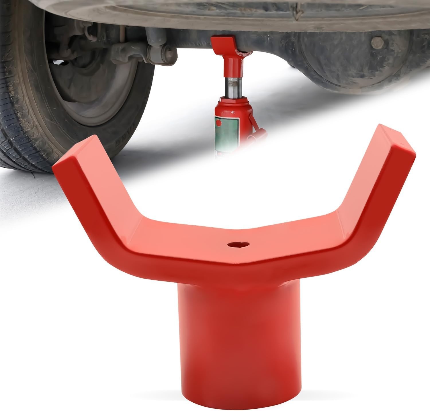 12t Jack - Safe Steel Lifting Saddle for 3 Inch and 4 Inch Round & Square Axle T