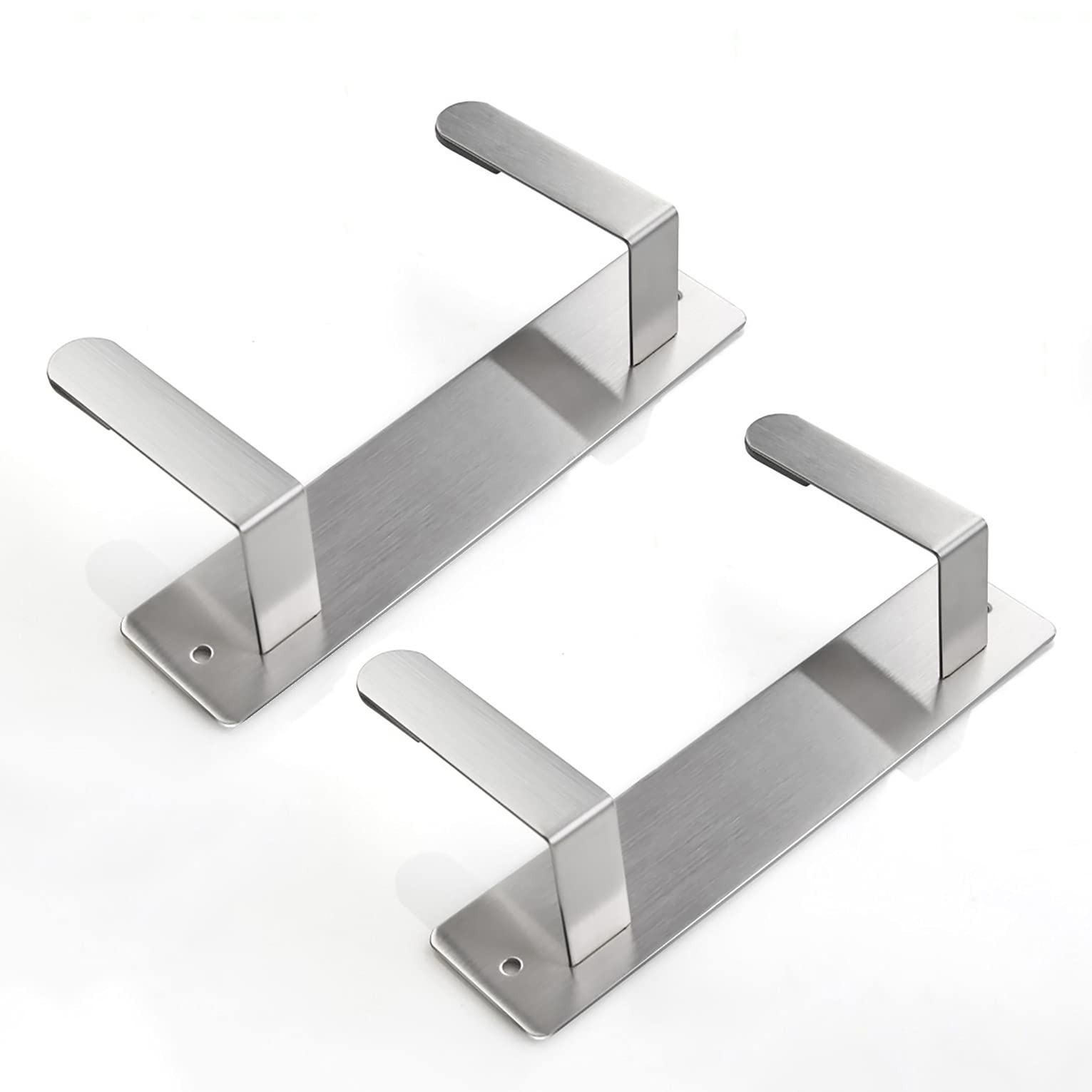 Stainless Steel Wall Mounted Cutting Board Rack Punch-free Holder 2