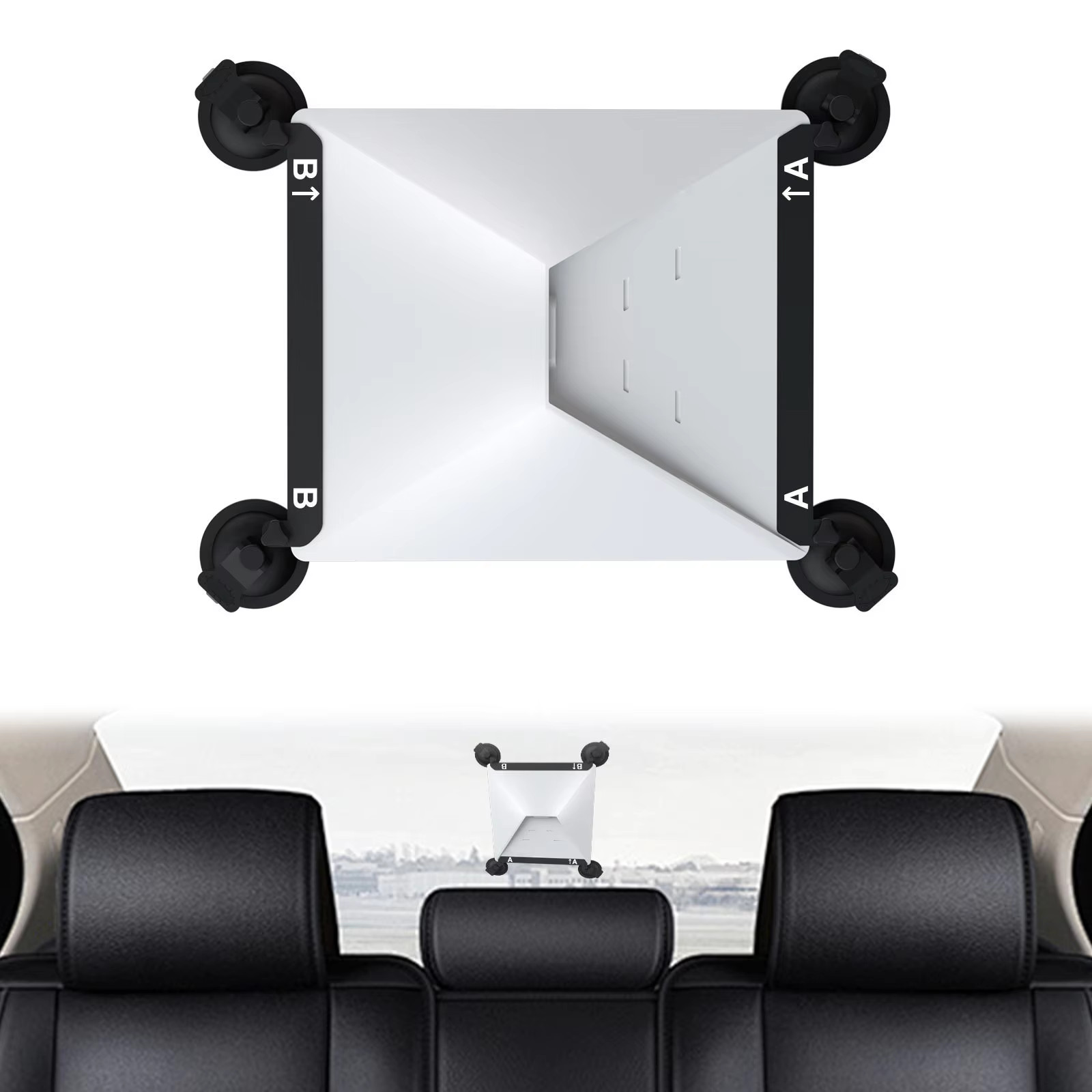 Starlink Mini Car Suction Cup Mount, Starlink Mini Accessories Secure Mounting