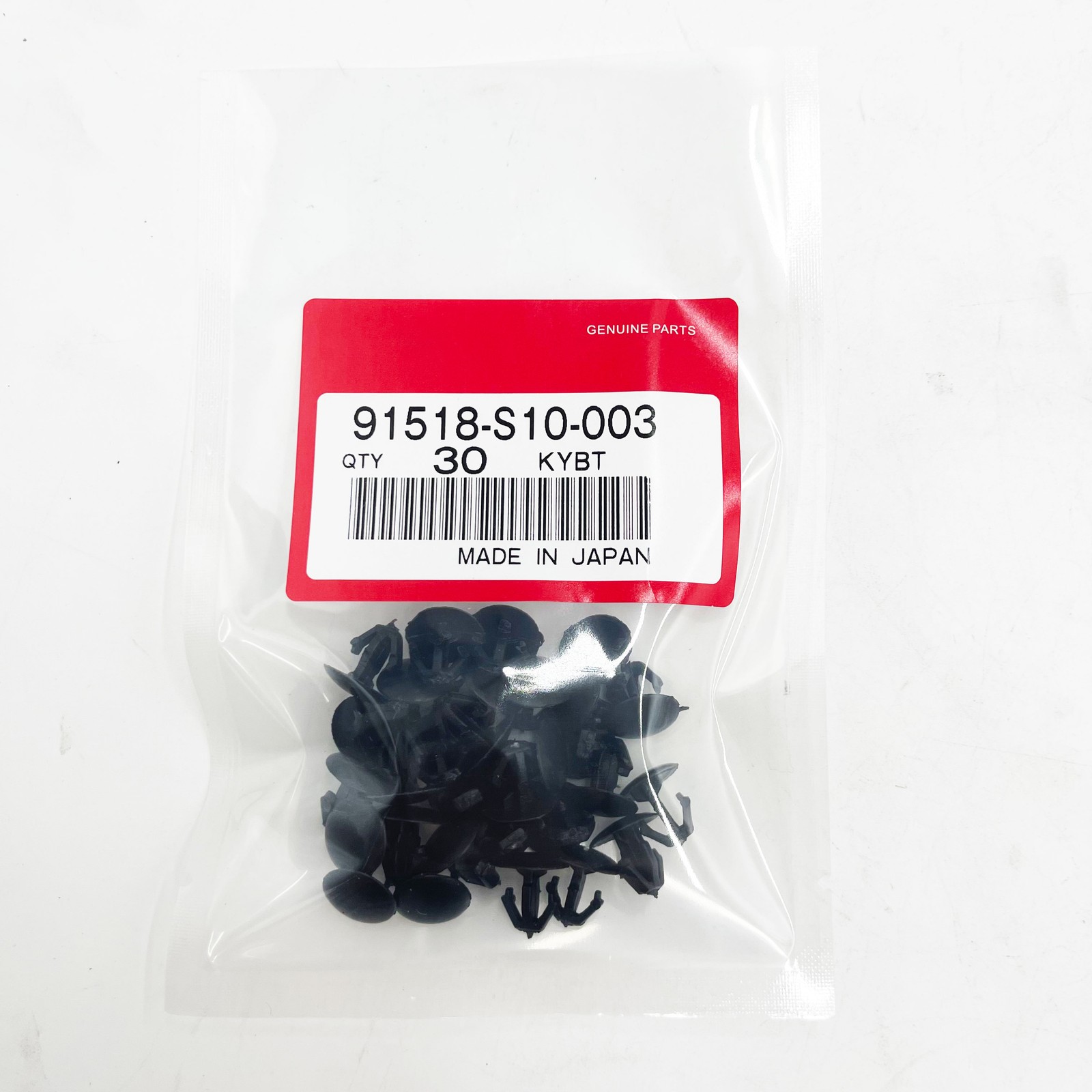 91518-S10-003 30X Hood Seal Retaining Gasket Mounting Clips For Acura For Honda