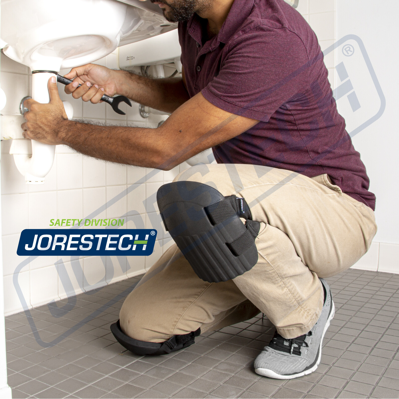 EVA Foam Knee Pads Gardening Work Soft Knee Guard Protector by JORESTECH