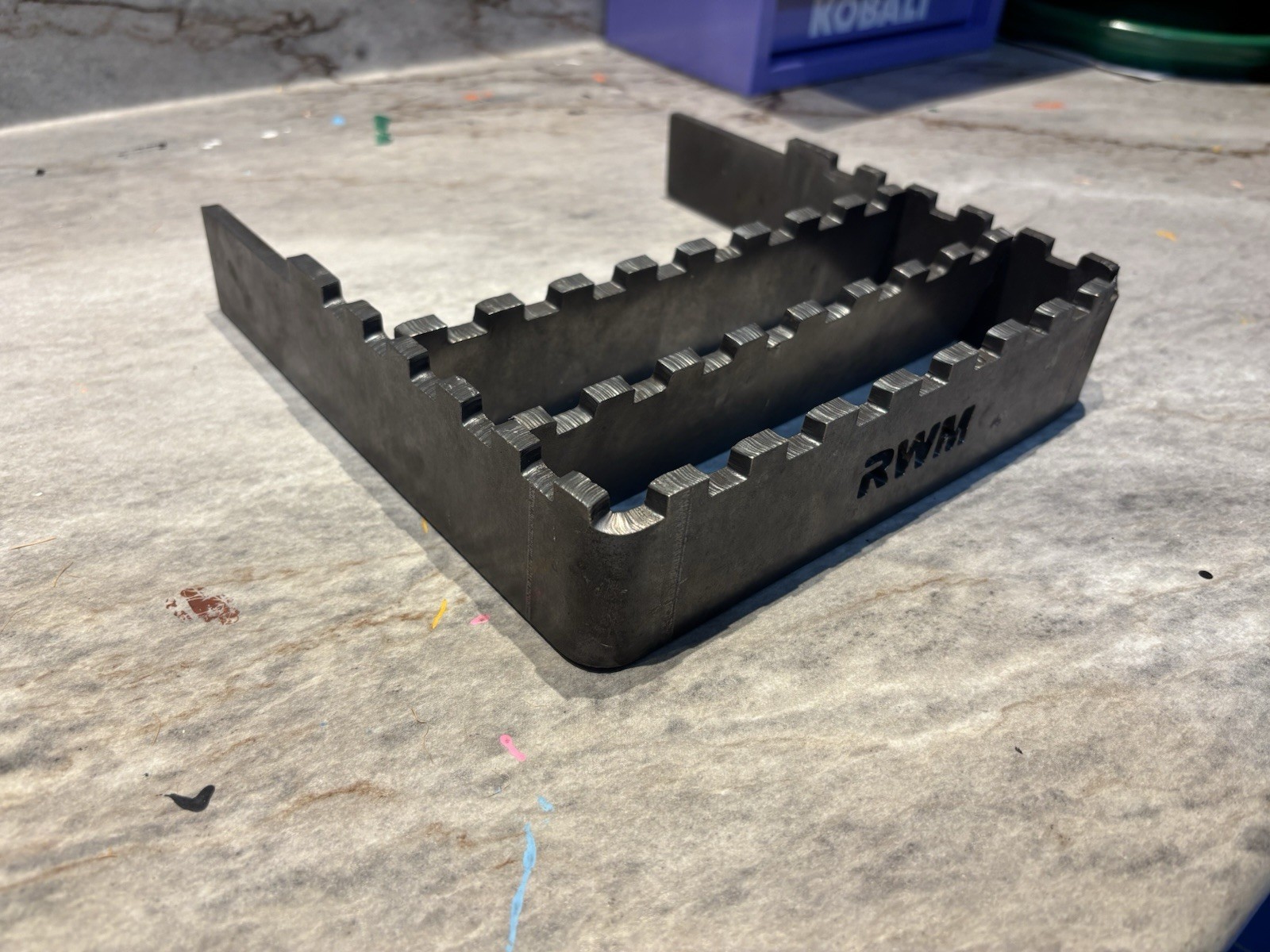 RWM Universal Brand New Weld-On 9"x9"  Raw Steel Step 1/4" Thick