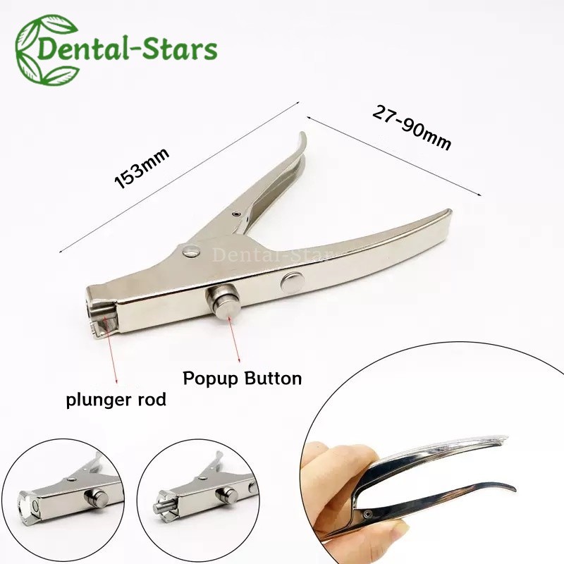 Dental Capsules Activator Applier Gun Cement Glass Ionomer Cement Applicator