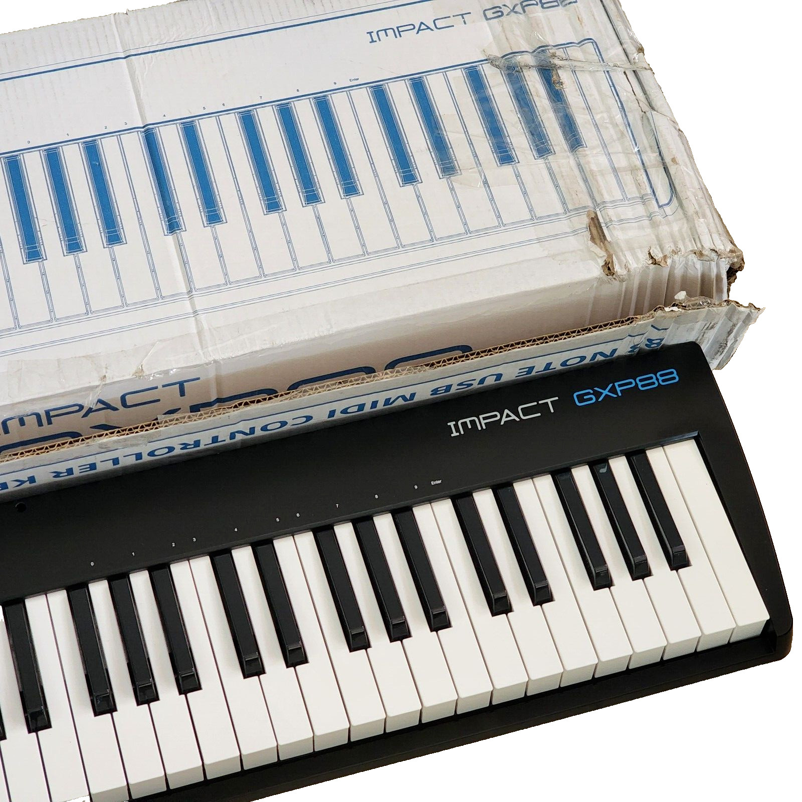 Nektar Impact GXP88 - 88 key MIDI Controller Keyboard - Black - Slightly Used