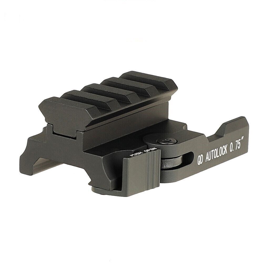 QD Quick Release 0.5" Riser Mount Red Dot Scope Riser Mount 20mm Picatinny Rail
