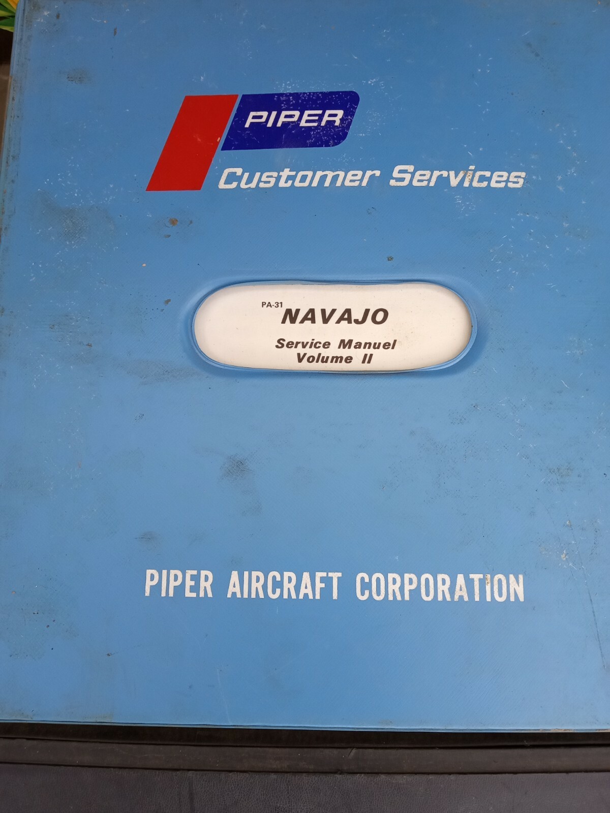 PIPER PA-31 NAVAJO VOLUME 2  SERVICE REPAIR MANUAL AIRCRAFT AVIATION USA