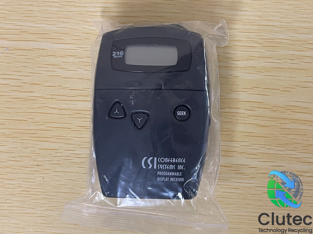 New CSI Conference Systems Programmable Display Receiver 216MHZ PR-500-216 No AC