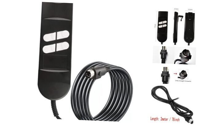 Lift Chair Remote Replacement -Power Recliner Remote Control with 4 Button 5