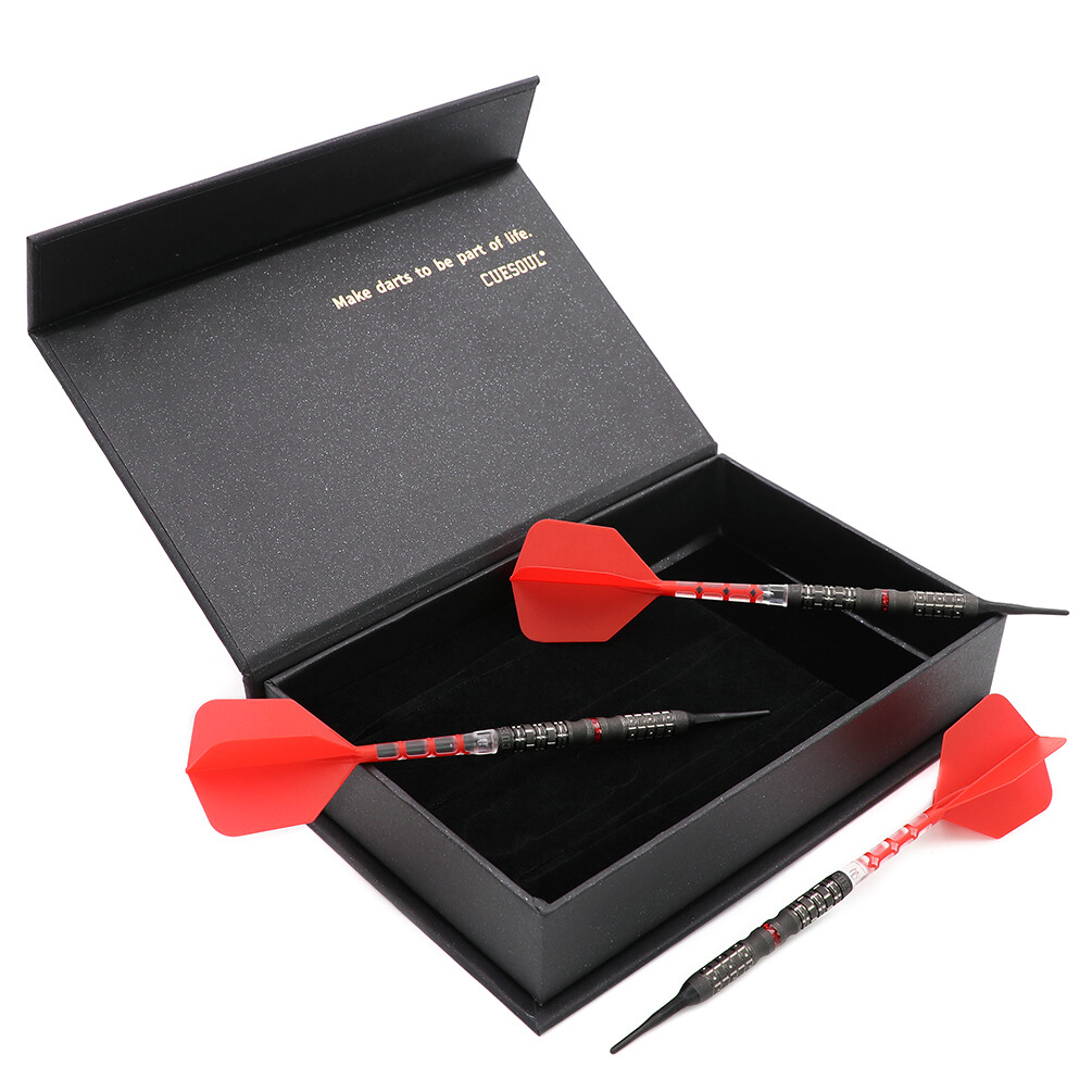 CUESOUL 2022 929 New Launch MOTORCYCLE Soft Tip Dart Set 90% Tungsten