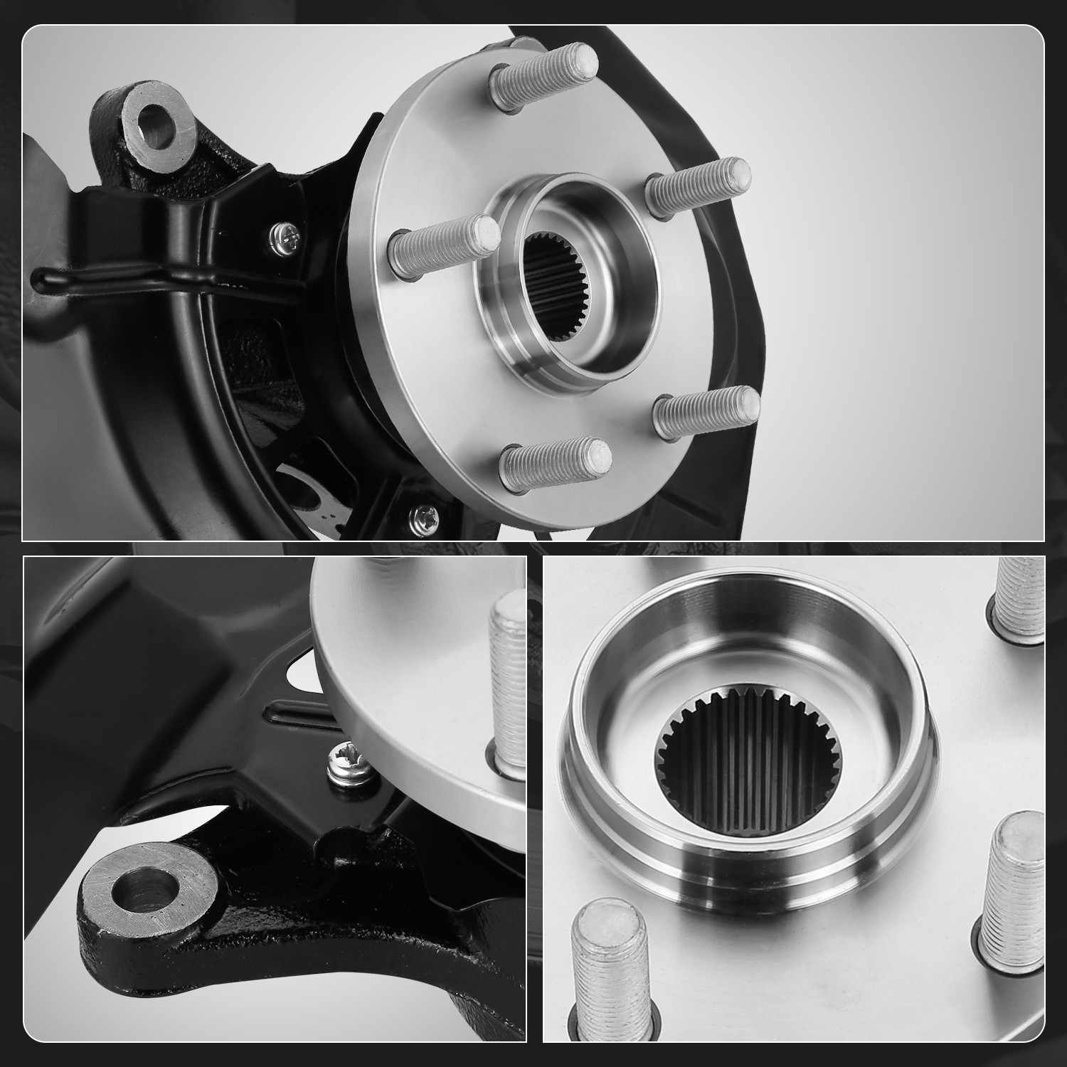 Front Right Steering Knuckle & Bearing Fits 2004-2009 RX330 RX350 RX400h