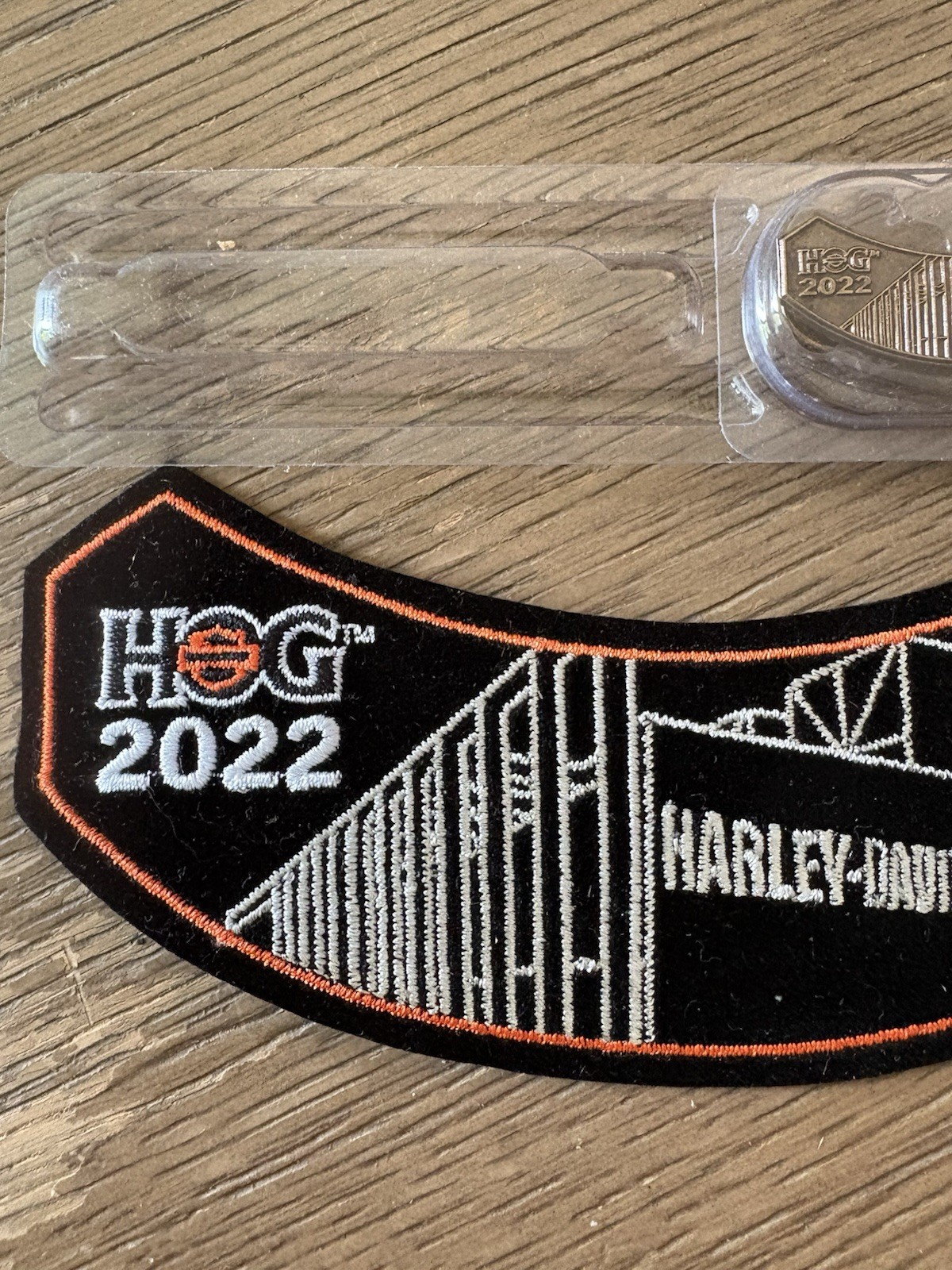 2022 Harley Davidson HOG Rocker Patch Hog Owners Group New