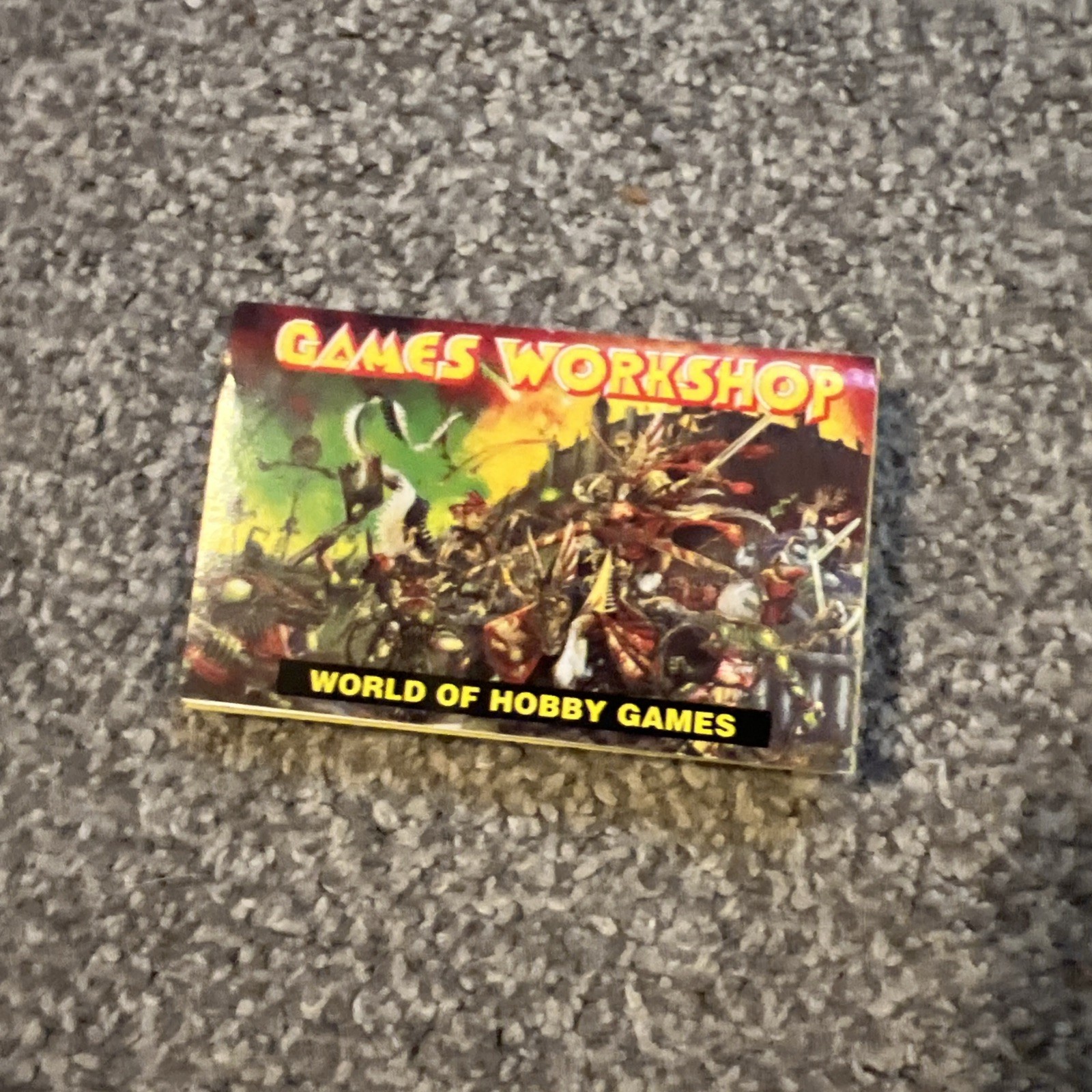 Games Workshop Mini Pullout Folded Booklet Warhammer Fantasy 40k 1990s New 🟢