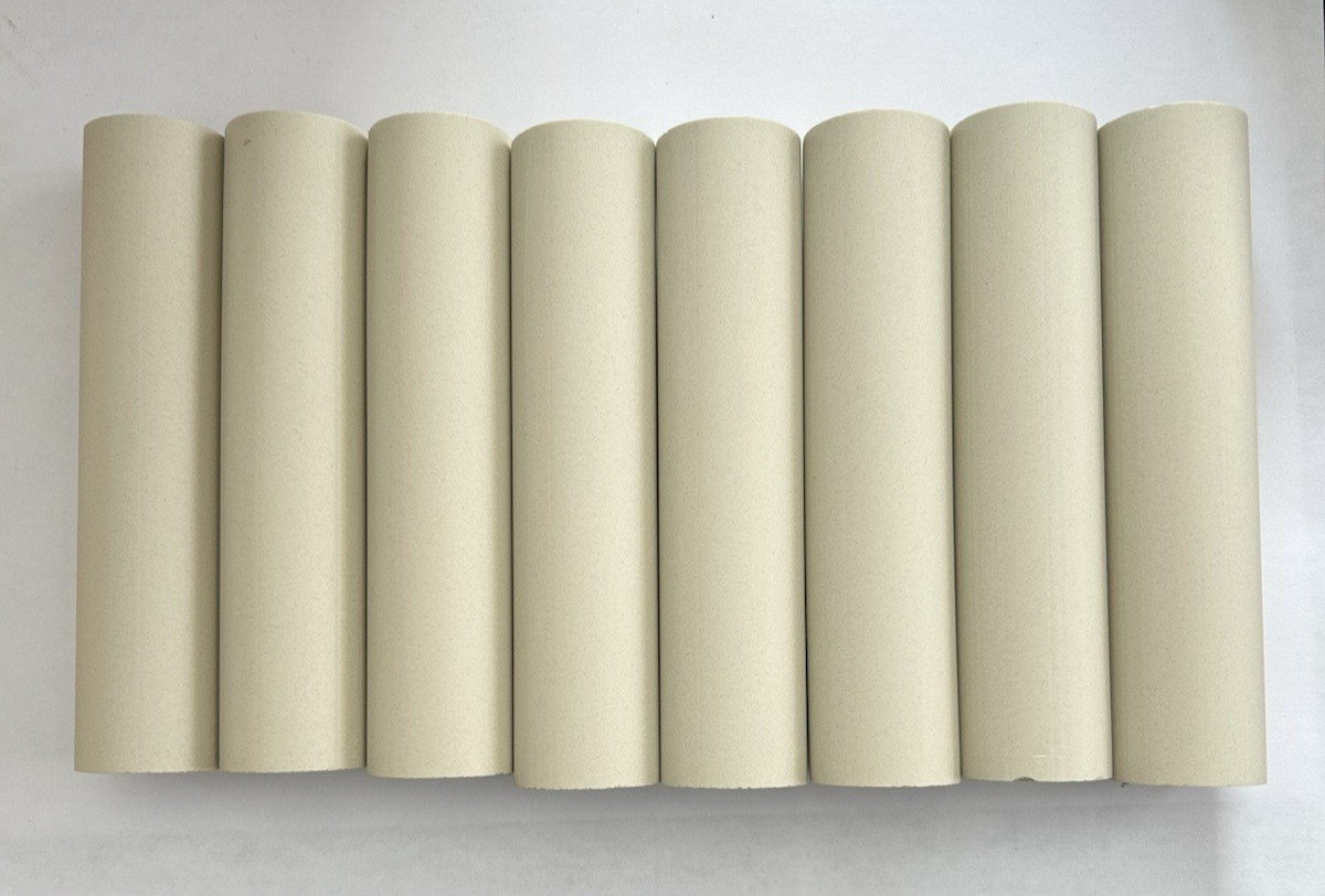 Maryland Ceramic standoff  5" long X 1 1/8" OD, 3/4" ID (lot of 8) Brand New