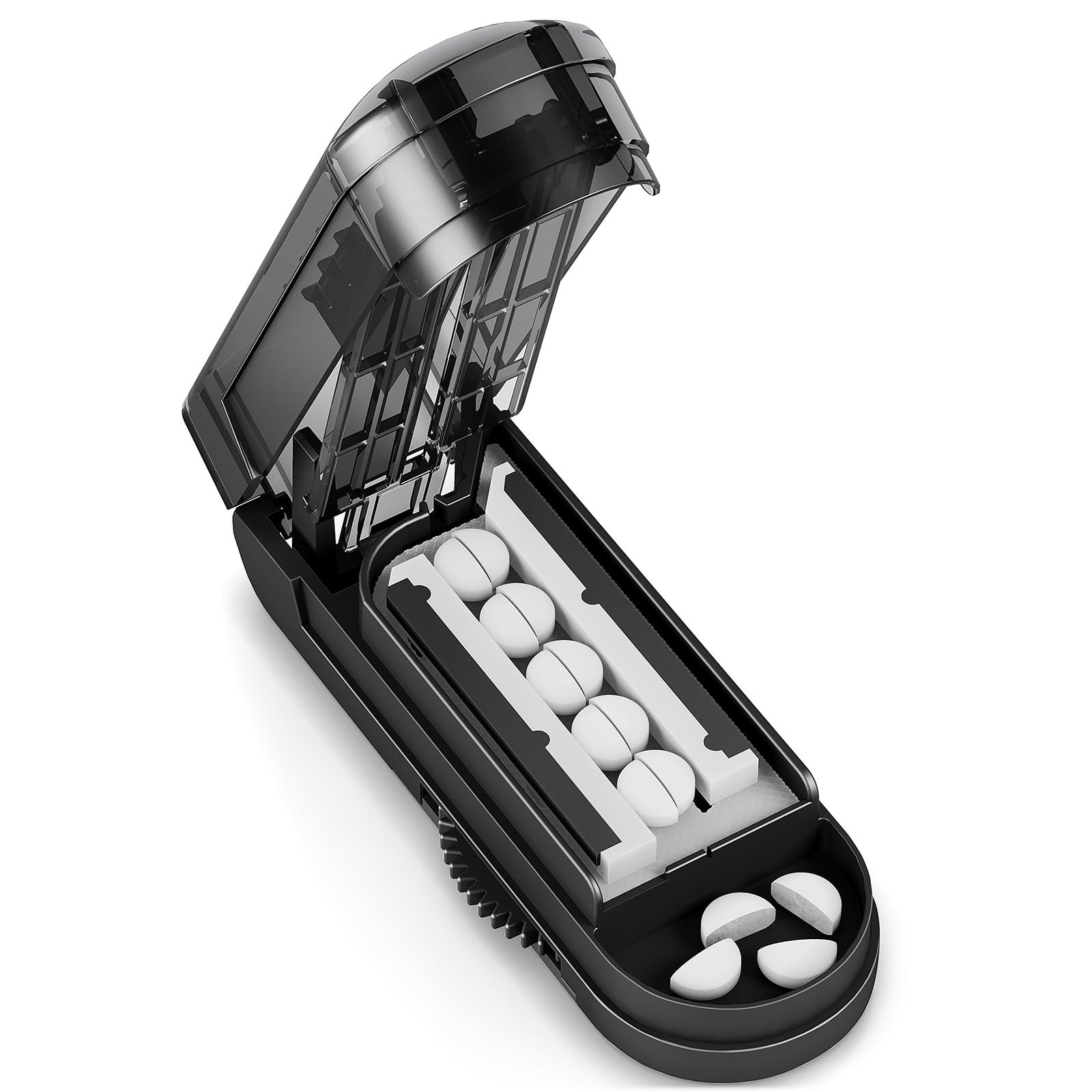 DEPAD Pill Cutter Splitter for Cutting Multiple Pills, Adjustable Pill Cutter Sp