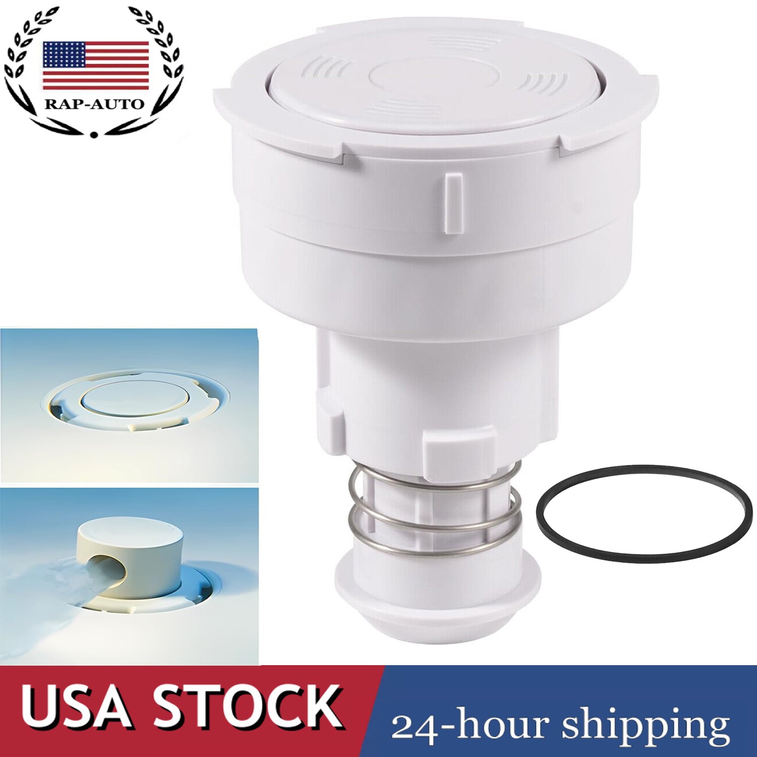 PCC2000 Rotating Pop Up Head Nozzel Fit for Paramount In-Floor Cleaning System
