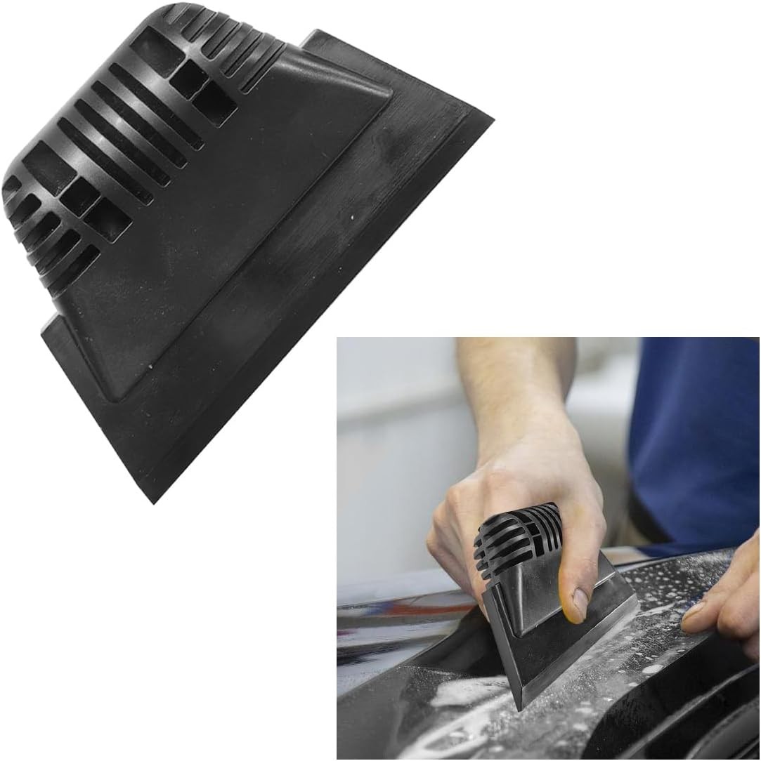 Small Squeegee, PPF Window Tint Squeegee, Rubber Non-Slip Handle Tint Squeegee,