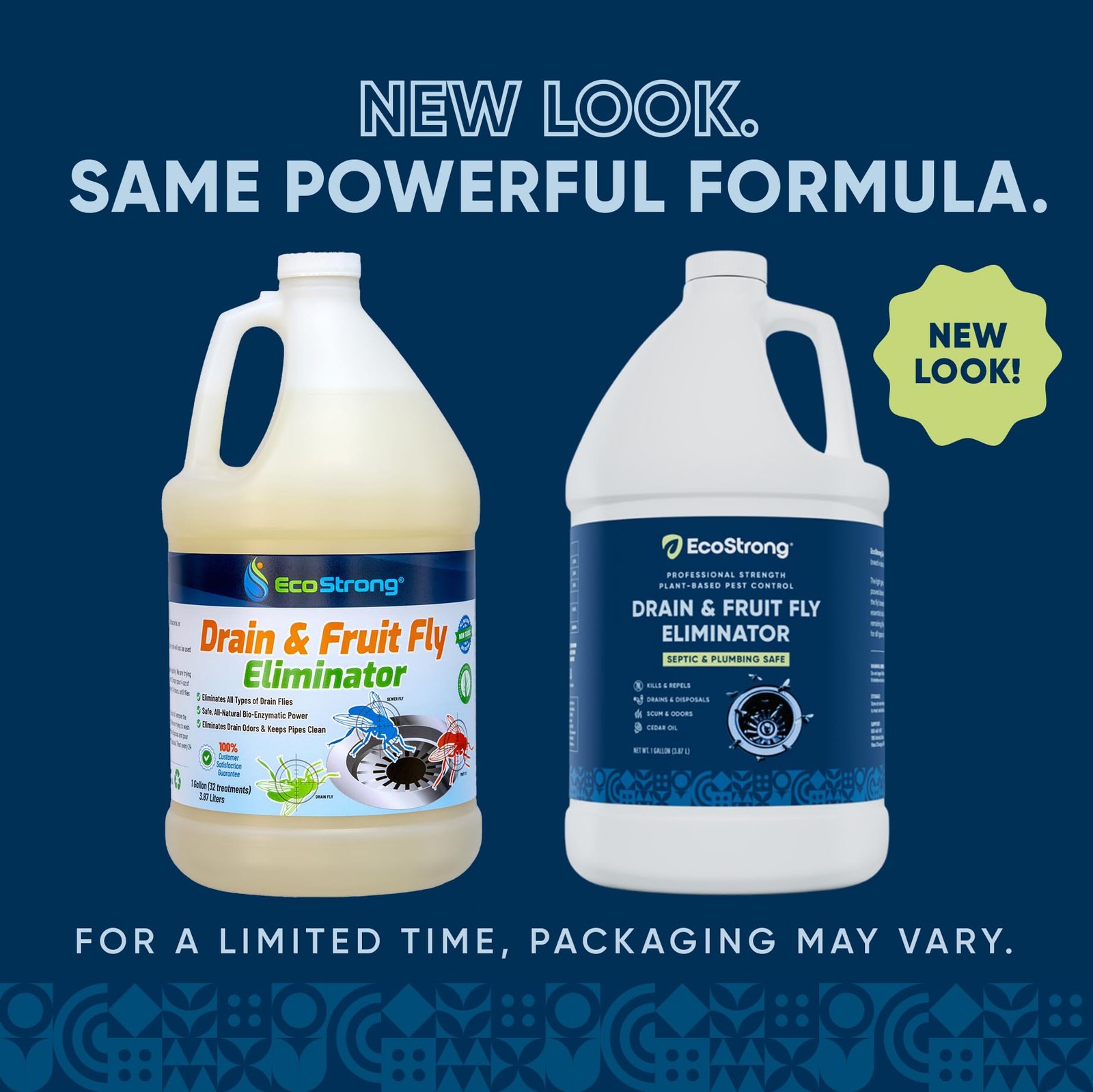 Fruit Fly Drain Treatment | Drain Fly Eliminator | All-Natural Eliminates Gna...
