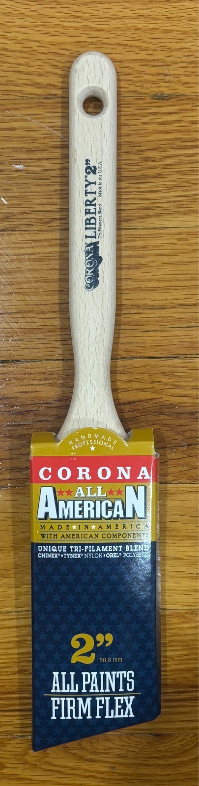 Corona Liberty Paint Brush - Made in America - For All Paints - Firm Flex