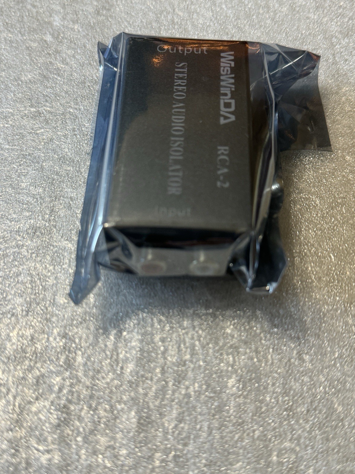 WisWinDA Stereo Audio Isolator / Noise Reduction RCA-2
