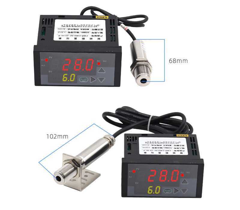 Industrial Online Non-contact Infrared Temperature Controller Thermometer Sensor