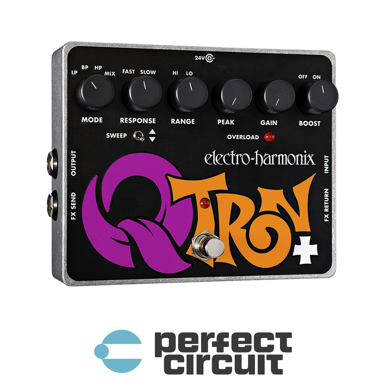 Electro-Harmonix Q-Tron Plus Envelope Filter EFFECTS - NEW - PERFECT CIRCUIT