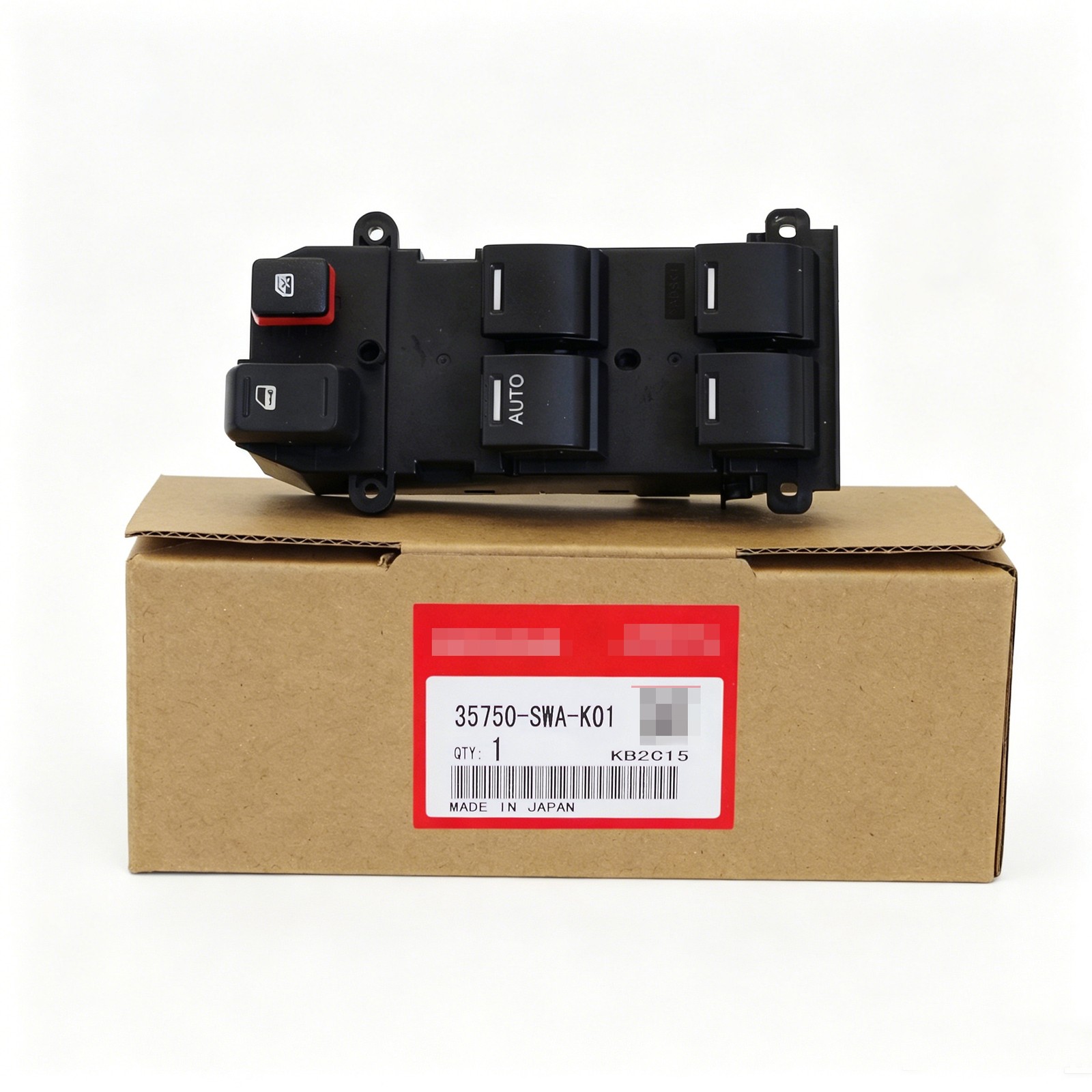 OEM Master Window Switch For 07-11 HONDA CRV Front LH Driver Side 35750-SWA-K01
