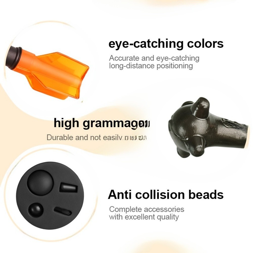 Complete Fishing Marker Float Kit with Anti Collision Beads for Positioning