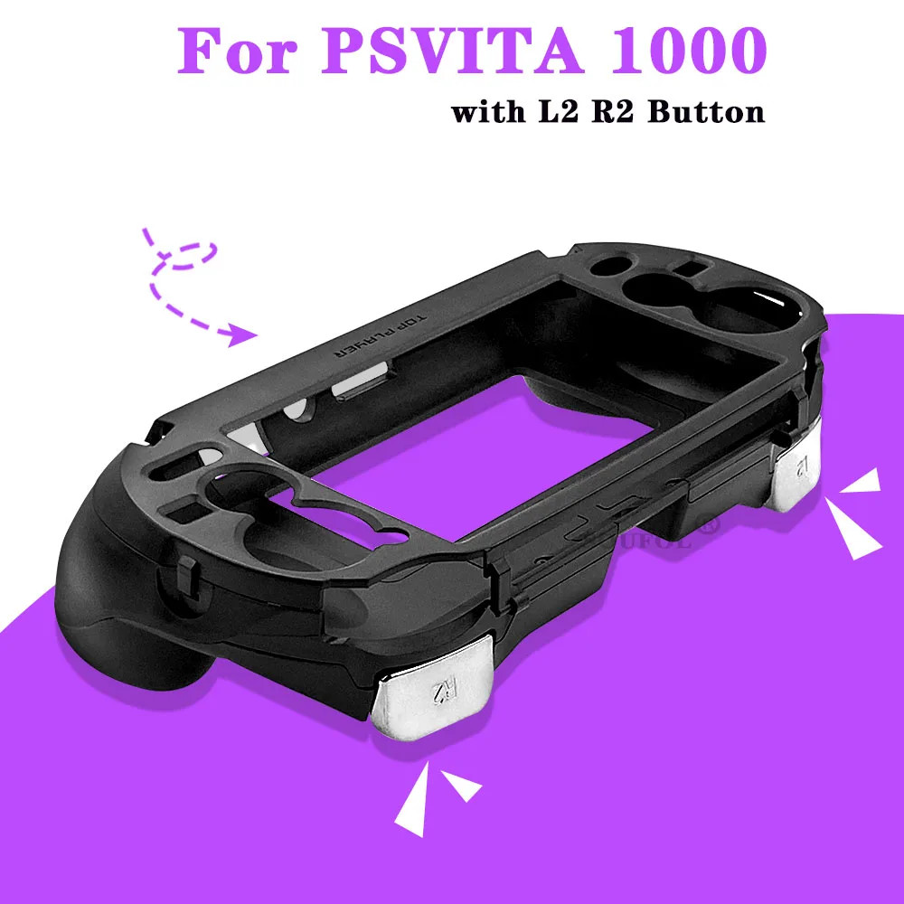 New PS Vita 1000 Grip Handle Holder Case L2&R2 Trigger Button