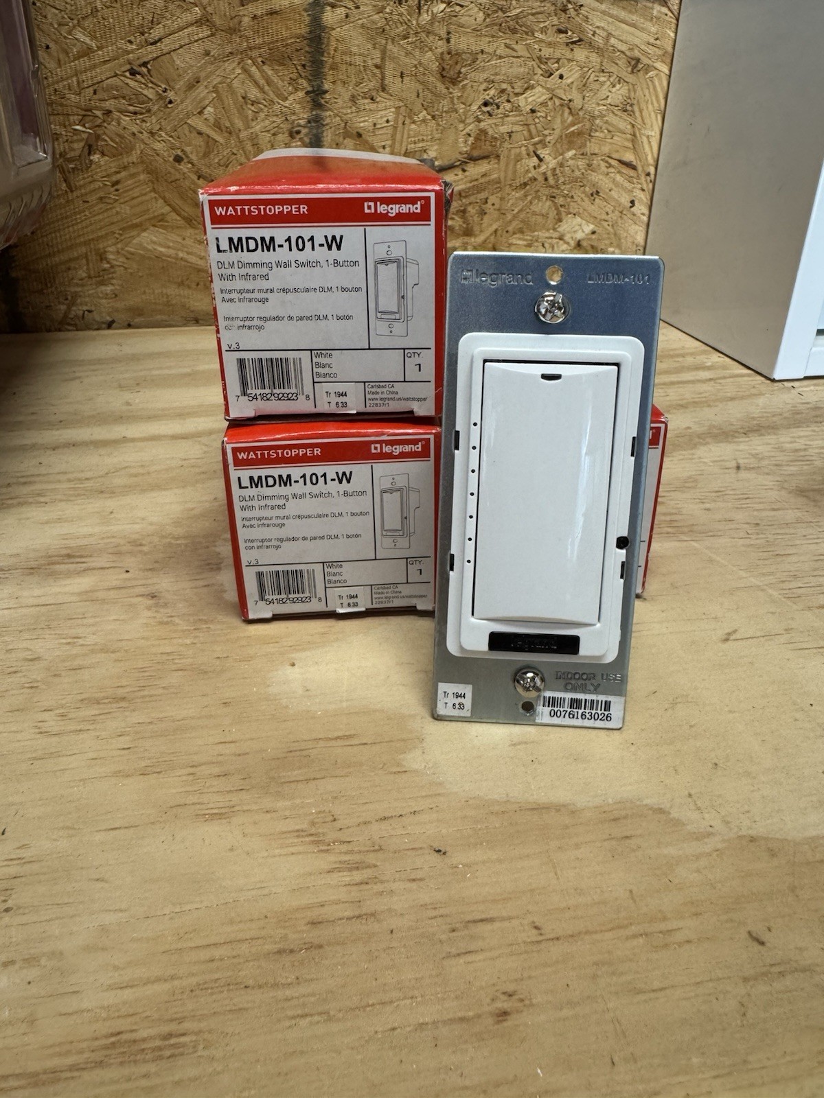 Legrand Wattstopper LMPW-101-W Wall Mount PIR Occupancy Sensor (White) - New