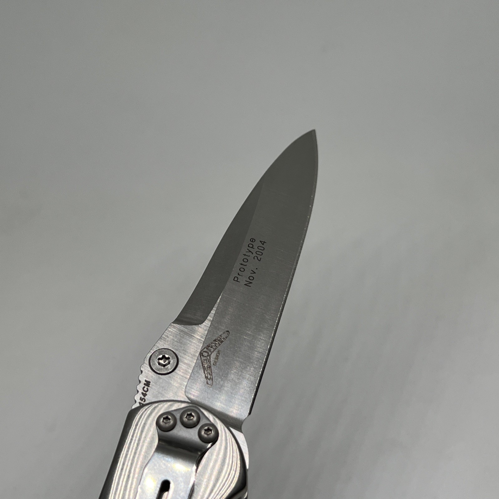 Benchmade Osborne Prototype 670 Apparition Pocket Knife