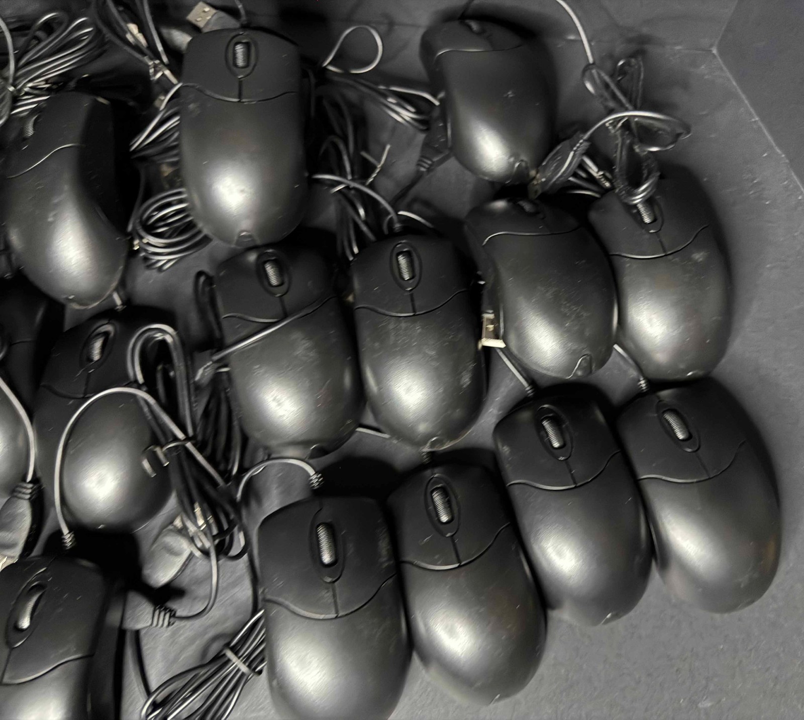 Mixed Lot of 25 Optical Mouse USB Scroll Wheel Mouse
