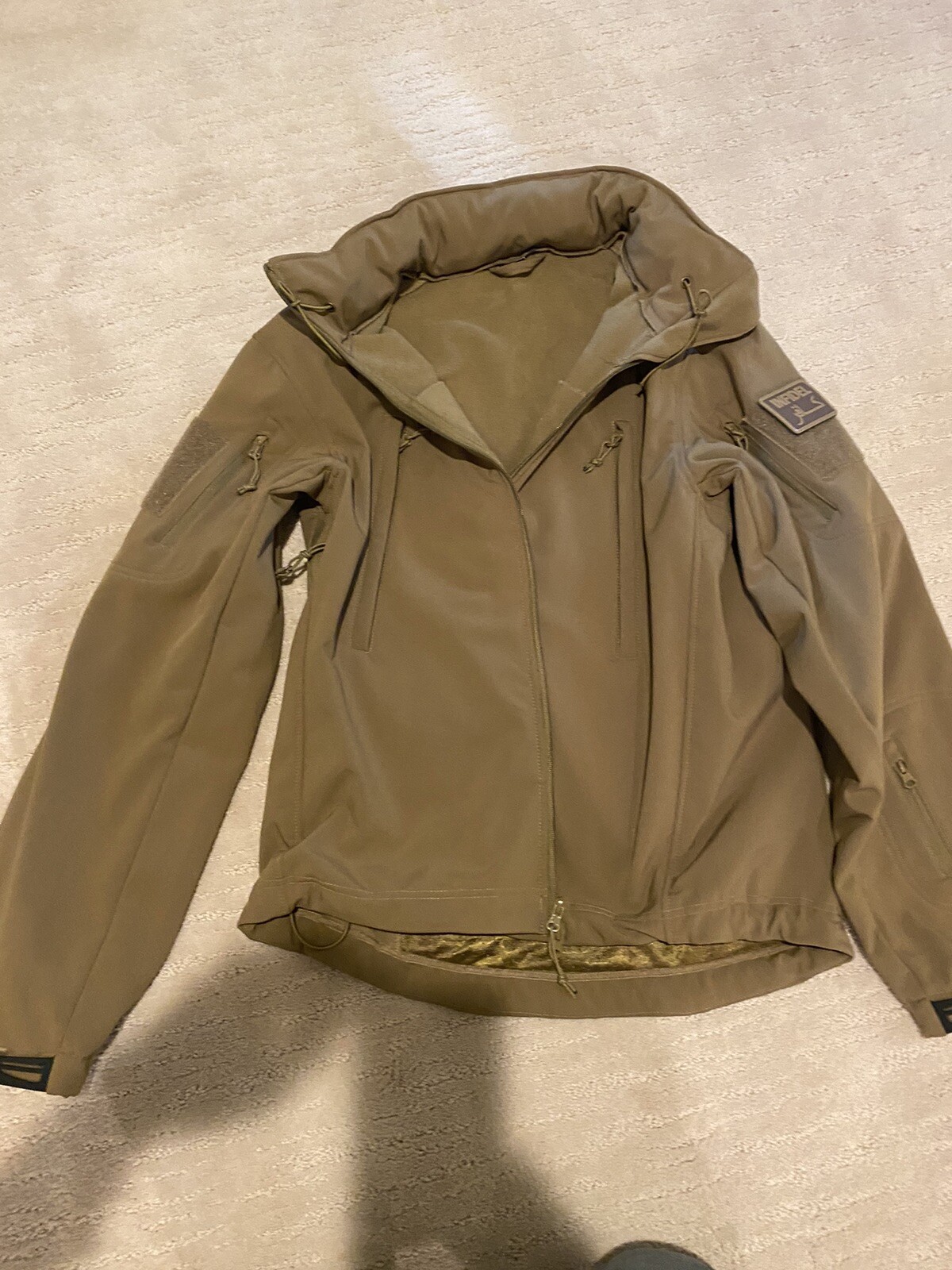 Large Rothco Combat/Tactical  Jacket Tan