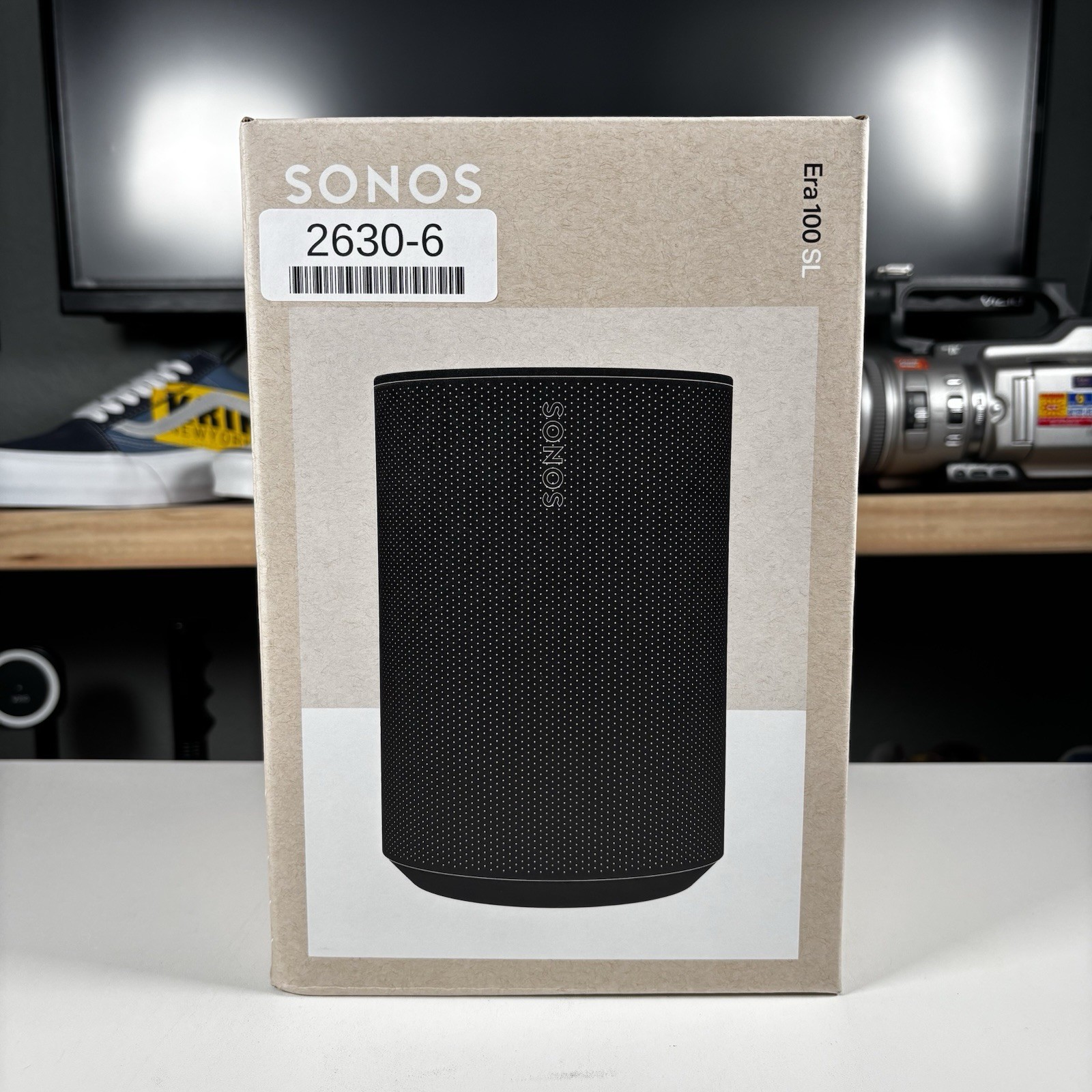 Sonos Era 100 SL Wireless Smart Speaker Black WiFi Bluetooth Factory Sealed NEW